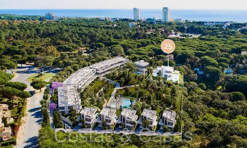 Dernière villa! Villa neuve à vendre à quelques pas de la plage d'Elviria, à l'est du centre de Marbella 67170