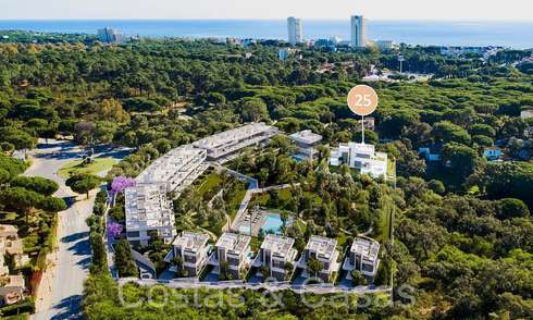 Villa neuve à vendre à quelques pas de la plage d'Elviria, à l'est du centre de Marbella 67170