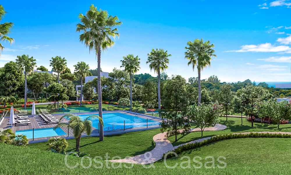 Dernière villa! Villa neuve à vendre à quelques pas de la plage d'Elviria, à l'est du centre de Marbella 67177