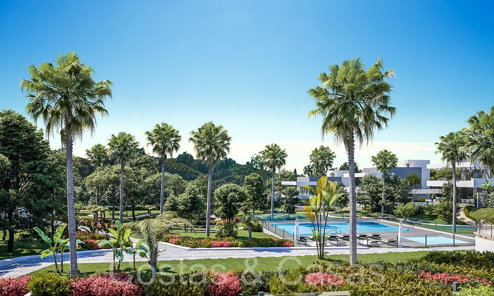 Villa neuve à vendre à quelques pas de la plage d'Elviria, à l'est du centre de Marbella 67178