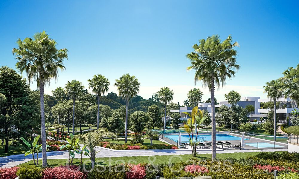 Dernière villa! Villa neuve à vendre à quelques pas de la plage d'Elviria, à l'est du centre de Marbella 67178