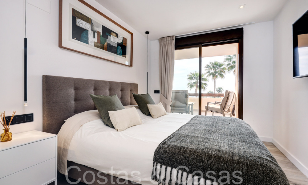 Appartement de luxe entièrement rénové avec vue panoramique sur la mer Méditerranée, prêt à être emménagé, à vendre à Benahavis - Marbella 67199