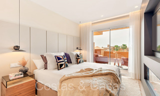Appartement de luxe rénové de haute qualité à vendre dans un complexe en première ligne de plage sur le New Golden Mile, Marbella - Estepona 67270 