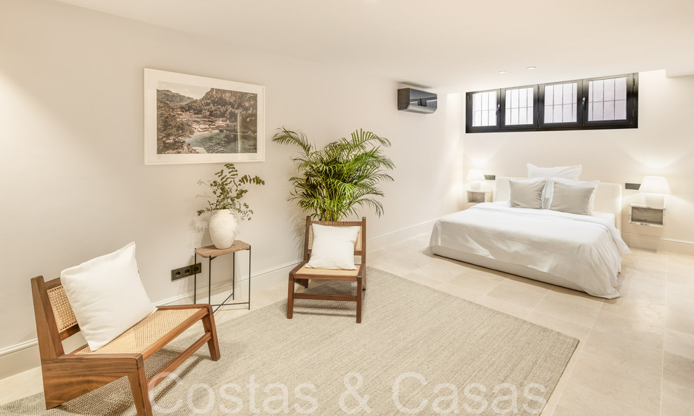 Superbe maison de ville méditerranéenne à vendre dans une urbanisation très réputée et sécurisée sur le Golden Mile de Marbella 67354