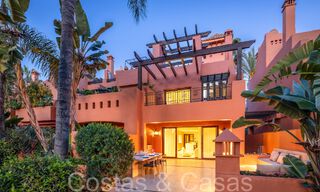 Superbe maison de ville méditerranéenne à vendre dans une urbanisation très réputée et sécurisée sur le Golden Mile de Marbella 67357 