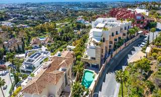 Luxueux appartement duplex avec vue panoramique sur la mer à vendre à Benahavis - Marbella 67359 