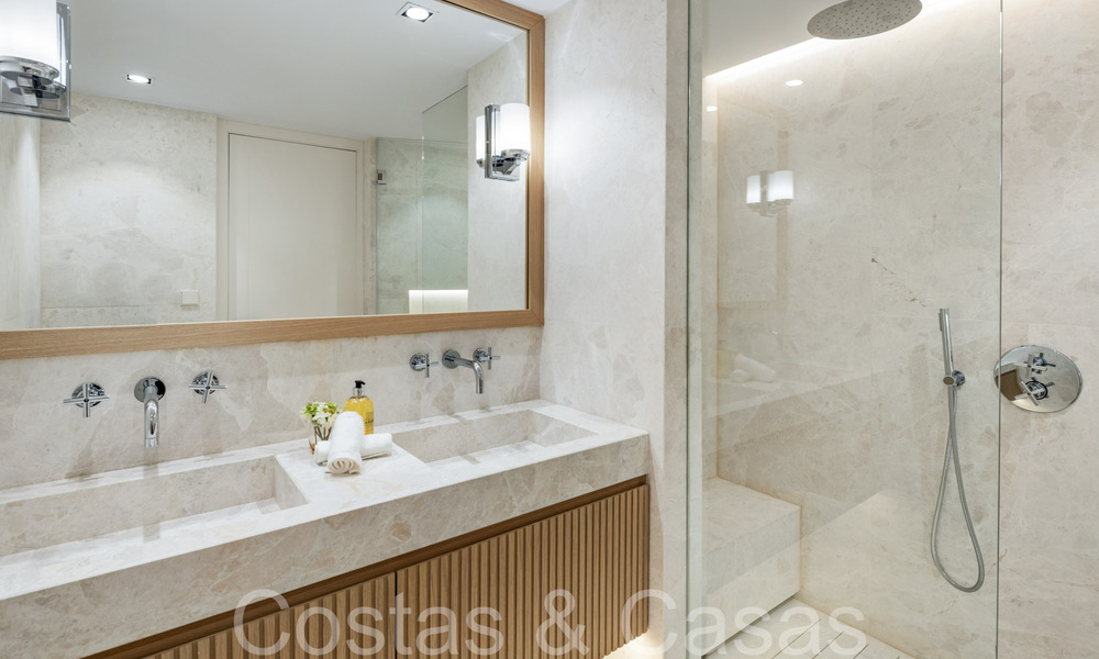 Villa méditerranéenne sophistiquée de plain-pied à vendre à quelques pas du parcours de golf de Las Brisas à Nueva Andalucia, Marbella 67477