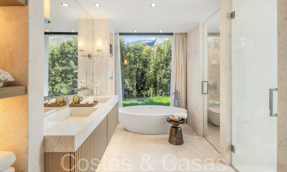 Villa méditerranéenne sophistiquée de plain-pied à vendre à quelques pas du parcours de golf de Las Brisas à Nueva Andalucia, Marbella 67483