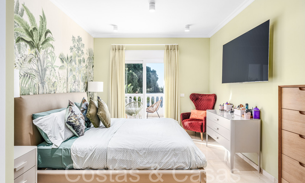 Villa méditerranéenne avec un intérieur contemporain à vendre sur le Golden Mile de Marbella 67378