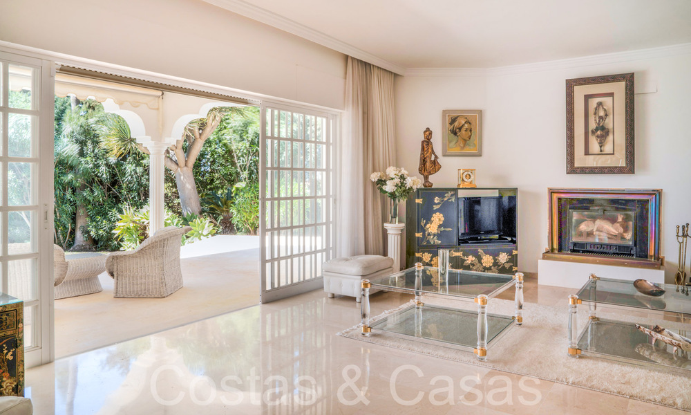 Villa de luxe au charme andalou à vendre dans une urbanisation privilégiée à proximité des terrains de golf de Marbella - Benahavis 67619