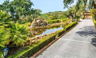 Grand domaine andalou à vendre sur un terrain surélevé de 5 hectares dans les collines de l'est de Marbella 67566 
