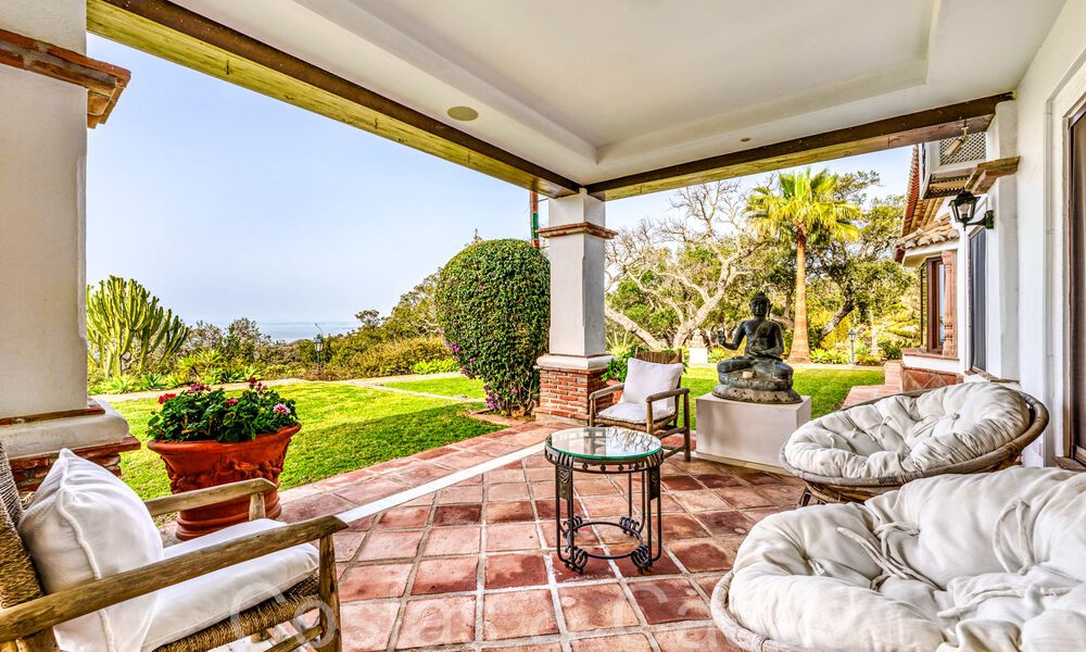 Grand domaine andalou à vendre sur un terrain surélevé de 5 hectares dans les collines de l'est de Marbella 67569