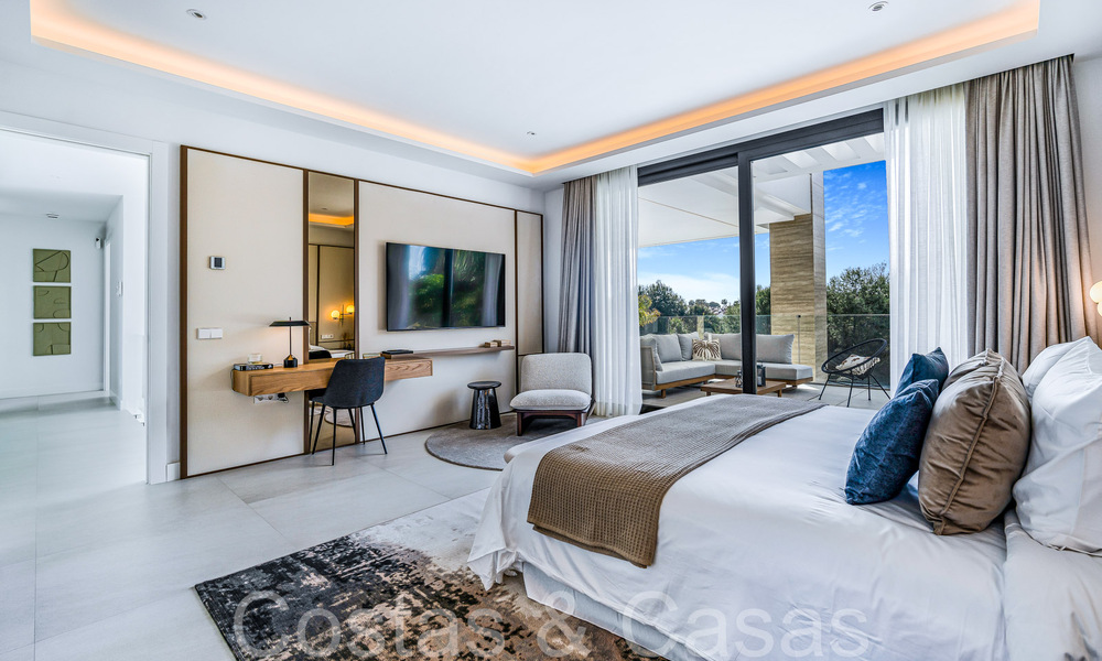 Villa de luxe moderniste à vendre dans un quartier résidentiel exclusif et fermé sur le Golden Mile de Marbella 67635