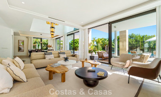 Villa de luxe moderniste à vendre dans un quartier résidentiel exclusif et fermé sur le Golden Mile de Marbella 787664 