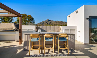 Villa de luxe moderniste à vendre dans un quartier résidentiel exclusif et fermé sur le Golden Mile de Marbella 787671 