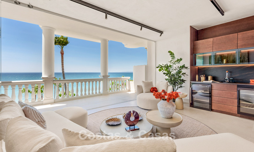 Appartement sophistiqué rénové à vendre à Las Dunas Park, un resort exclusif entre Marbella et Estepona 774375