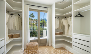 Villa de luxe prête à emménager au design méditerranéen contemporain à vendre dans un prestigieux quartier de golf à Nueva Andalucia, Marbella 68392 