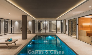 Villa de luxe spacieuse et moderniste à vendre avec vue sur le terrain de golf à Benahavis - Marbella 792541 