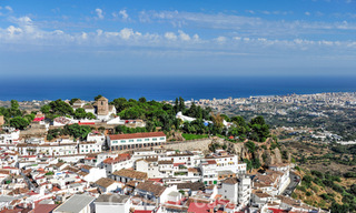 Projet de villa sur plan avec vue panoramique sur la mer à vendre dans les collines de Mijas Pueblo, Costa del Sol 788766 