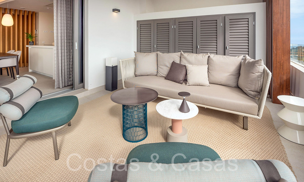 Prêt à emménager, appartement de prestige avec vue panoramique sur la mer à vendre à Marbella - Benahavis 68595