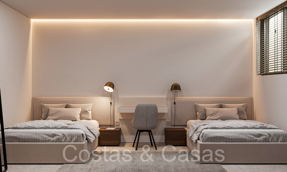 3 villas contemporaines neuves à vendre, à quelques pas de la plage de San Pedro, Marbella 68209