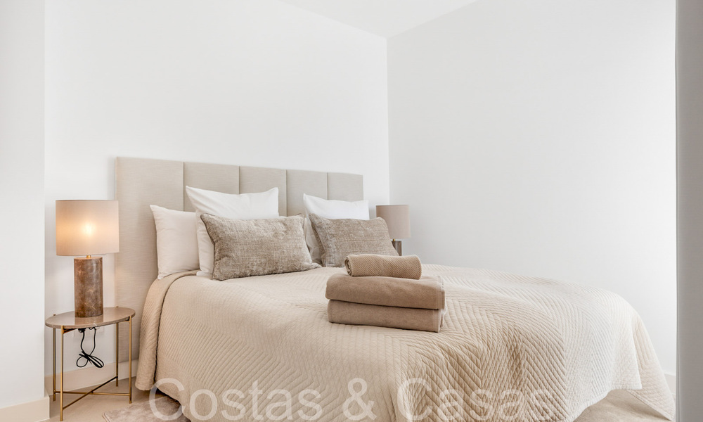 Prête à emménager, chic villa de luxe méditerranéenne à vendre, près de la plage à l'est du centre de Marbella 68614