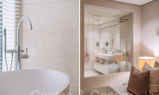 Prêt à emménager! Appartement de jardin contemporain avec de belles vues sur la mer à vendre, à quelques minutes en voiture du centre de Marbella 68674 