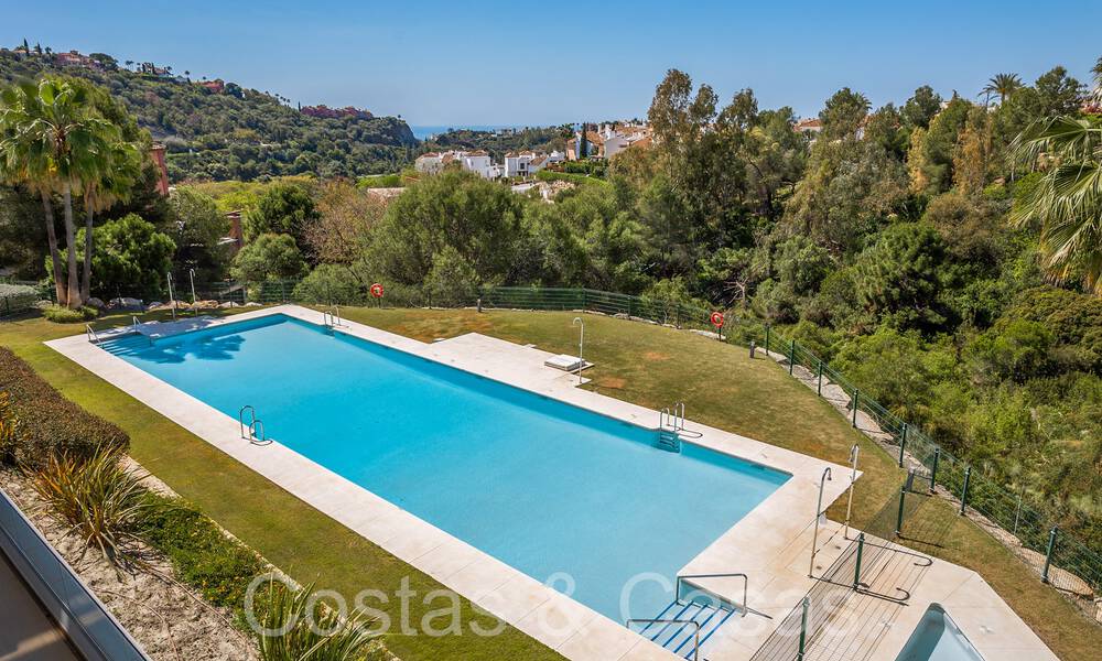 Prêt à emménager dans un appartement moderne à vendre avec vue panoramique à Benahavis - Marbella 68533