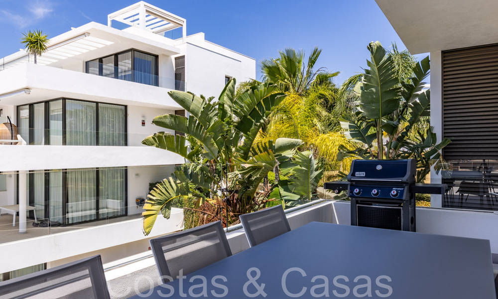 Appartement moderne et design prêt à emménager à vendre près du terrain de golf dans le triangle d'or de Marbella - Benahavis - Estepona 68770