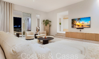 Belle villa rénovée de style méditerranéen contemporain à vendre, adjacente au terrain de golf de Benahavis - Marbella 69132 