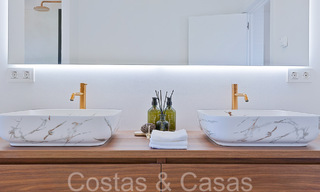 Belle villa rénovée de style méditerranéen contemporain à vendre, adjacente au terrain de golf de Benahavis - Marbella 69162 