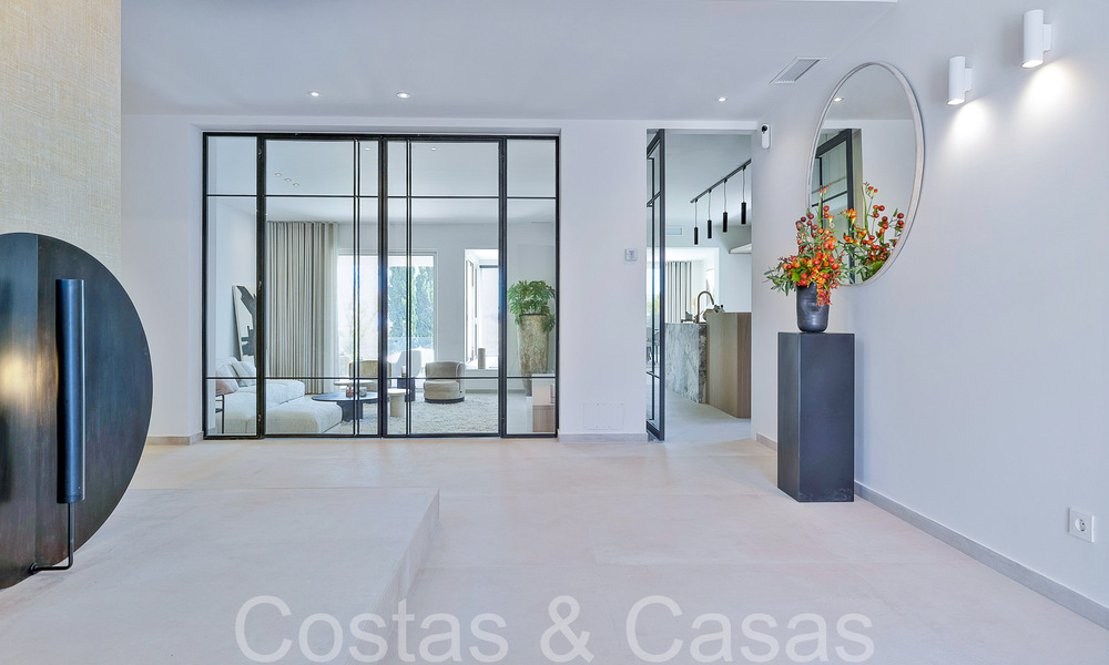 Belle villa rénovée de style méditerranéen contemporain à vendre, adjacente au terrain de golf de Benahavis - Marbella 69184