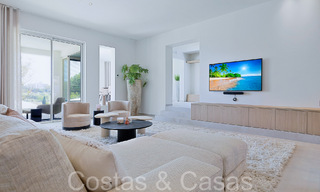 Belle villa rénovée de style méditerranéen contemporain à vendre, adjacente au terrain de golf de Benahavis - Marbella 69189 