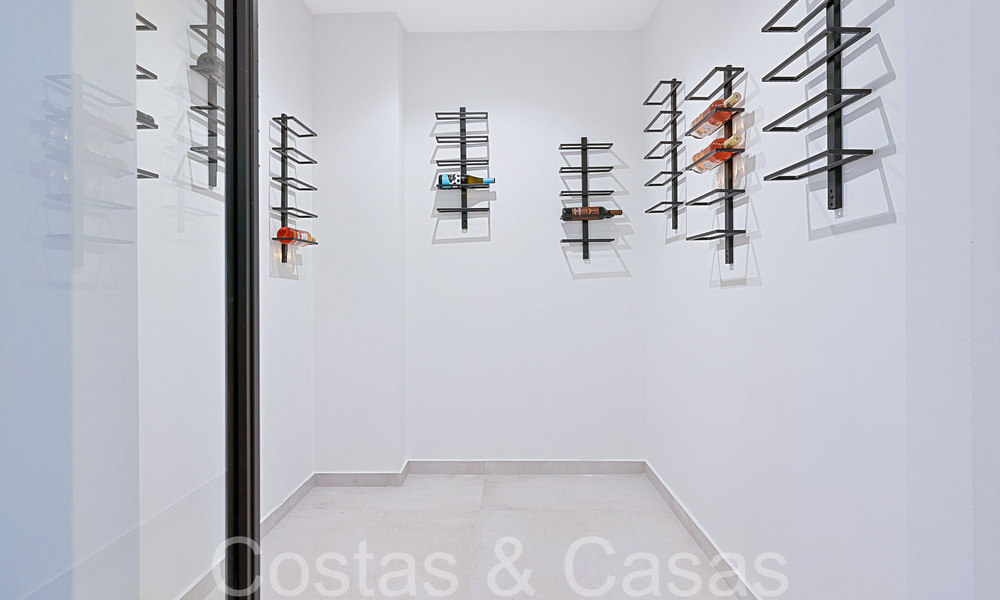 Belle villa rénovée de style méditerranéen contemporain à vendre, adjacente au terrain de golf de Benahavis - Marbella 69199