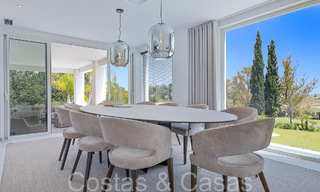 Belle villa rénovée de style méditerranéen contemporain à vendre, adjacente au terrain de golf de Benahavis - Marbella 69210 