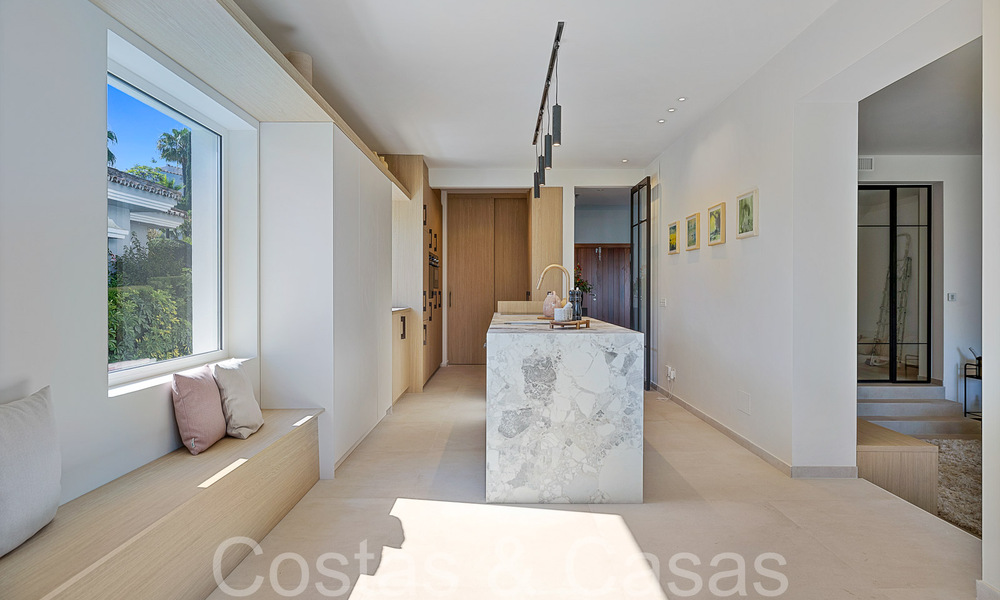 Belle villa rénovée de style méditerranéen contemporain à vendre, adjacente au terrain de golf de Benahavis - Marbella 69233