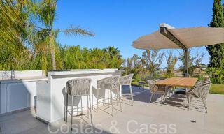 Belle villa rénovée de style méditerranéen contemporain à vendre, adjacente au terrain de golf de Benahavis - Marbella 69249 