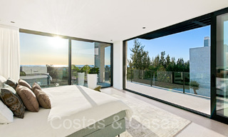 Villa de luxe supérieure à vendre, en première ligne de golf avec vue panoramique sur les montagnes, le golf et la mer à Benahavis - Marbella 69310 