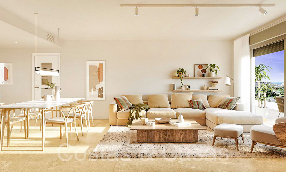 Appartements neufs et contemporains avec vue sur la mer à vendre à quelques pas du centre d'Estepona et de la plage 69407