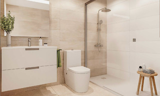 Appartements neufs et contemporains avec vue sur la mer à vendre à quelques pas du centre d'Estepona et de la plage 69411 