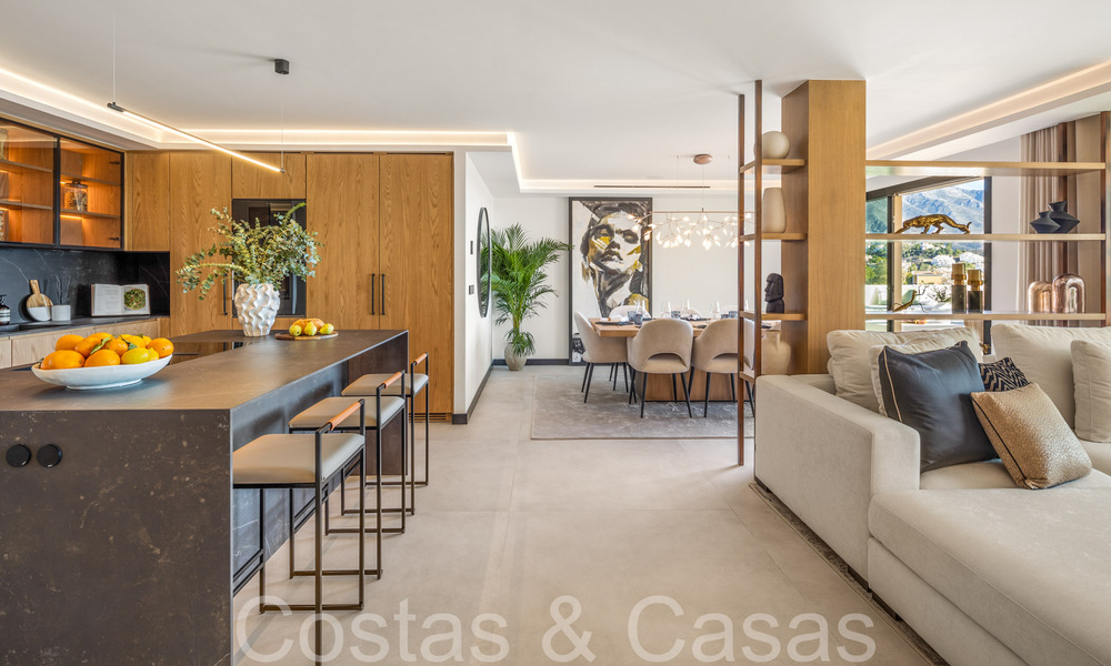 Penthouse en duplex de premier ordre avec vue panoramique sur la mer et piscine privée à vendre à Nueva Andalucia, Marbella 69475