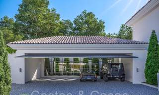 Majestueuse et classique villa de luxe andalouse à vendre dans l'exclusive Cascada de Camojan à Marbella 69495 