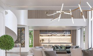 Majestueuse et classique villa de luxe andalouse à vendre dans l'exclusive Cascada de Camojan à Marbella 69503 