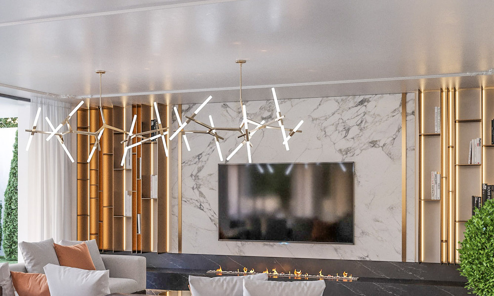 Majestueuse et classique villa de luxe andalouse à vendre dans l'exclusive Cascada de Camojan à Marbella 69506