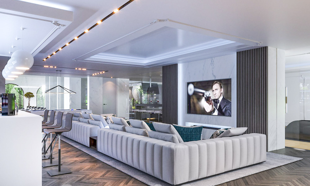 Majestueuse et classique villa de luxe andalouse à vendre dans l'exclusive Cascada de Camojan à Marbella 69509