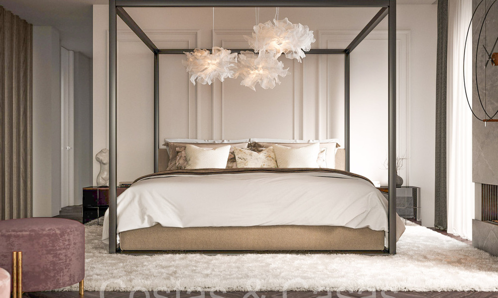 Majestueuse et classique villa de luxe andalouse à vendre dans l'exclusive Cascada de Camojan à Marbella 69513