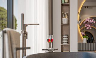 Majestueuse et classique villa de luxe andalouse à vendre dans l'exclusive Cascada de Camojan à Marbella 69514 