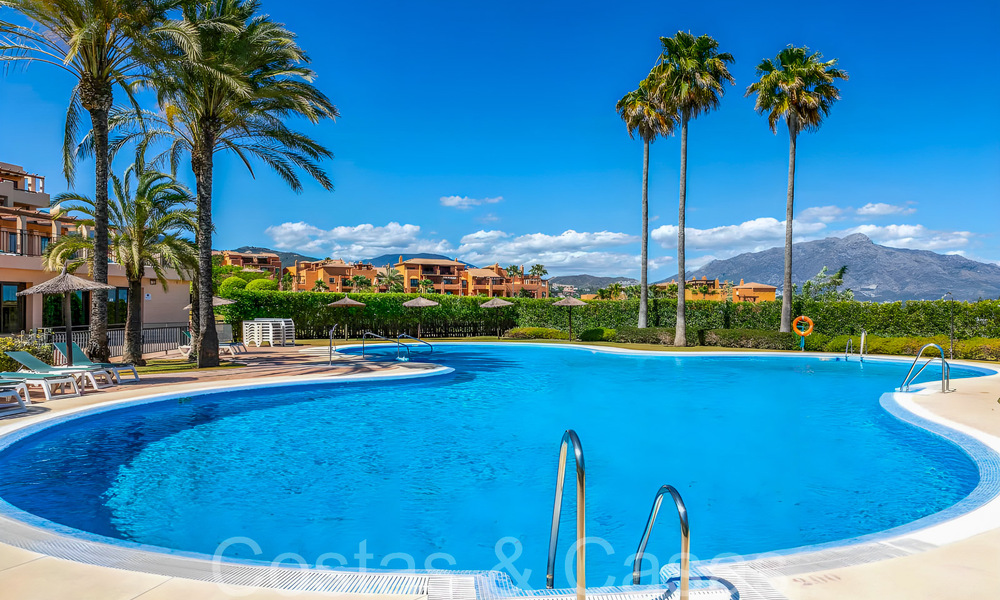 Penthouse de luxe prêt à emménager avec une vue magnifique sur le golf et la mer Méditerranée à vendre à Benahavis - Marbella 69624