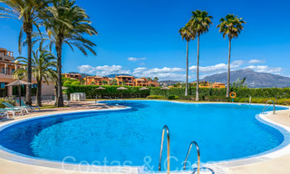Penthouse de luxe prêt à emménager avec une vue magnifique sur le golf et la mer Méditerranée à vendre à Benahavis - Marbella 69624 