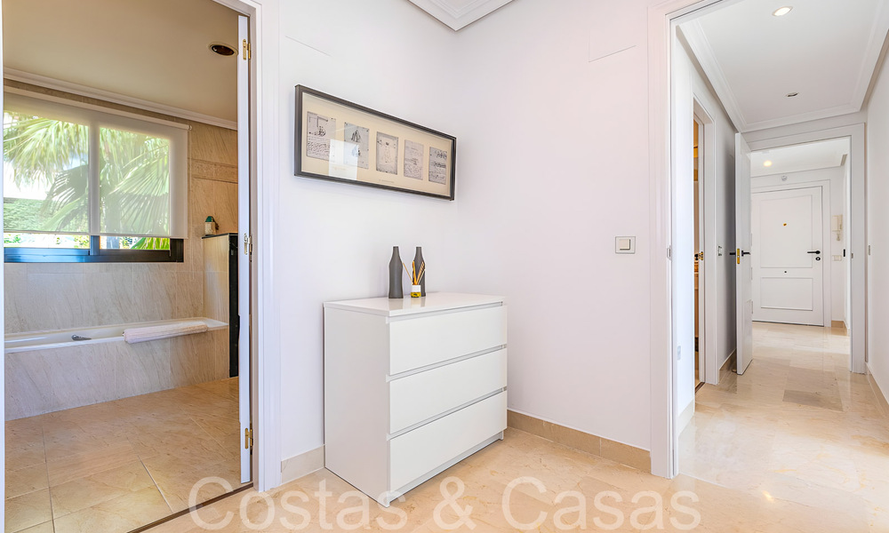 Penthouse de luxe prêt à emménager avec une vue magnifique sur le golf et la mer Méditerranée à vendre à Benahavis - Marbella 69633